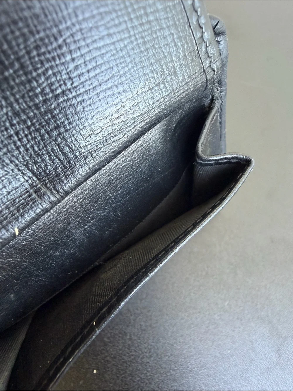 Gucci Black Bi-Fold Wallet